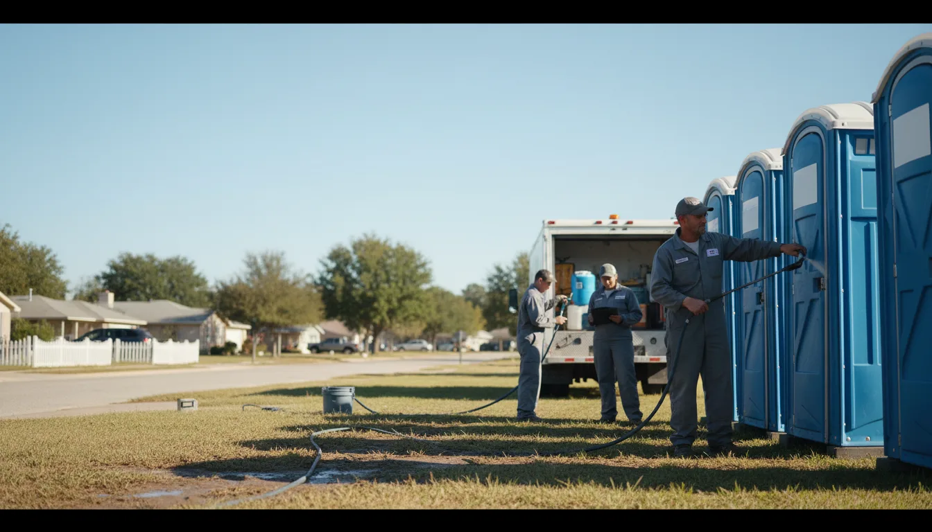 Long-Term Portable Toilet Rental in Springboro, OH near me